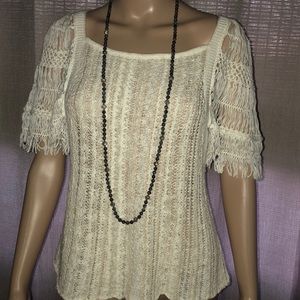 Free People Festival Boho Fringe Top